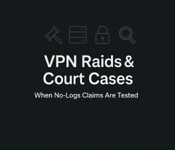 Police Raids & Courtroom Moments That Tested VPN ‘No-Logs’ Claims